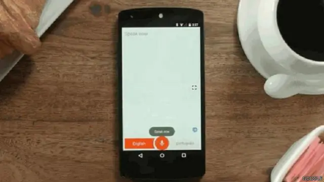 يسمح التحديث للمستخدمين بترجمة الرسائل باستخدام كاميرات الهواتف الخاصة بهم على الفور