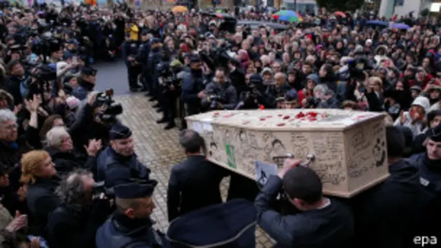 ကာတွန်းဆရာ Tignous ရဲ့ စျာပန