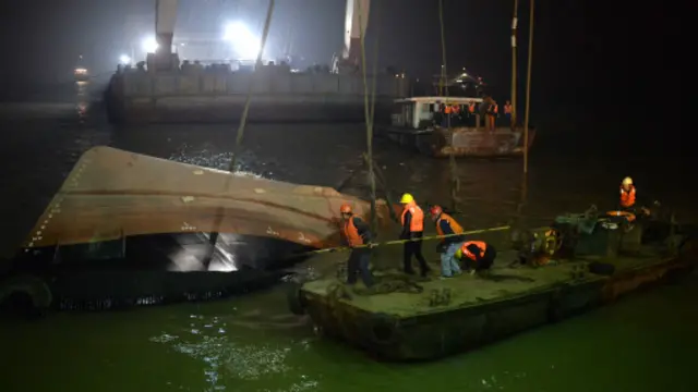 Insiden kapal tenggelam di Sungai Yangzte terakhir terjadi pada Januari 2015 lalu.