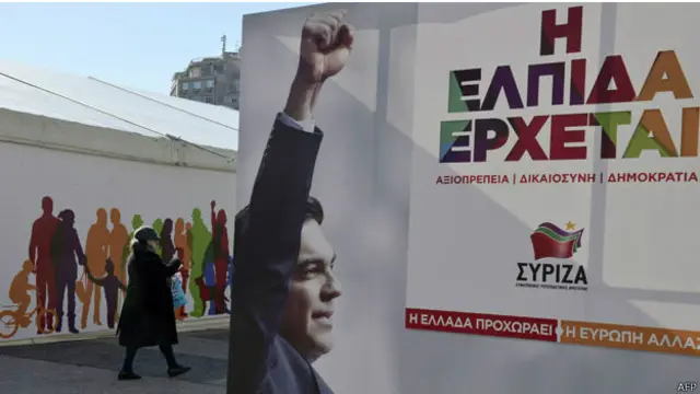 Afiche de Alexis Tsipras
