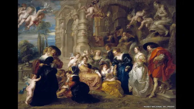 Рубенс, "Сад любви", 1633