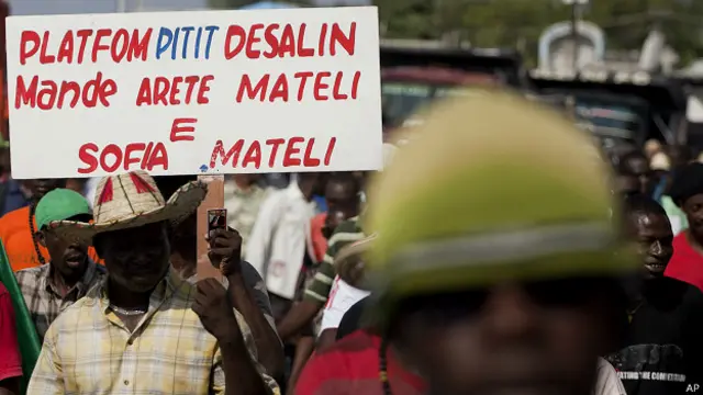 haiti, protesta