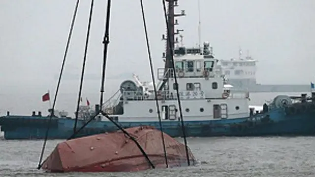 चीन नौका हादसा