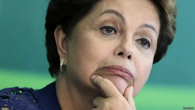 Presidenta brasileña, Dilma Rousseff.