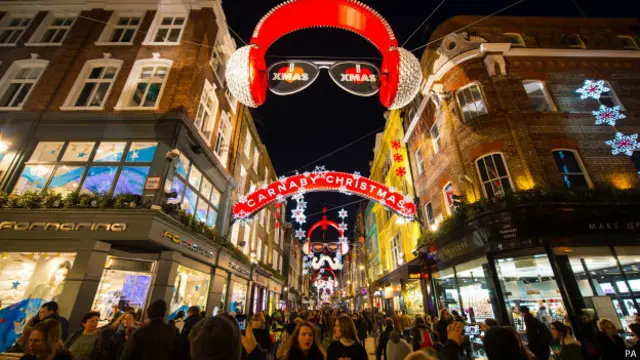 Карнаби стрит в Лондоне