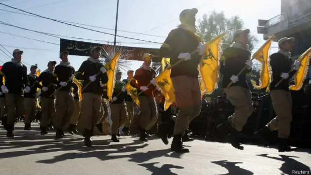 Бойцы "Хезболлы" в Ливане