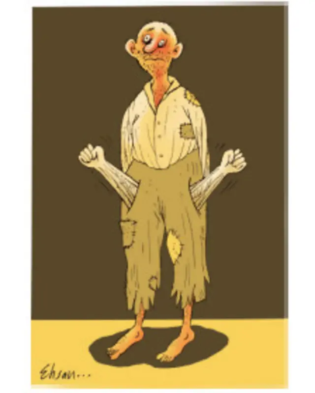 کارتون احسان گنجی، قانون