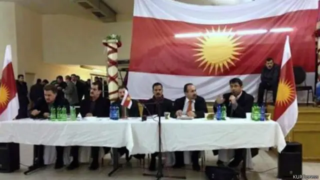 پرچمی که برای کانتون سنجار طراحی شده