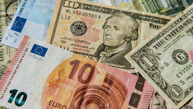 यूरो और डॉलर