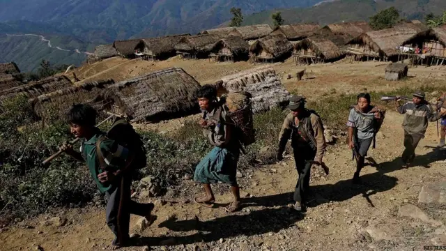 नगा स्वशासित ज़ोन, बर्मा, नगा जनजाति