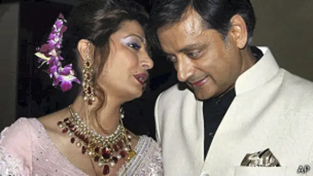 सुनंदा पुष्कर, शशि थरूर