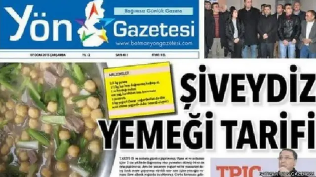 तुर्की के स्थानीय अख़बार ने किया अनोखा विरोध