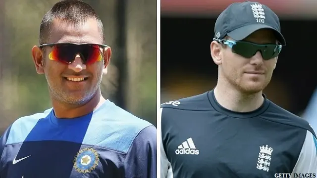 महेंद्र सिंह धोनी, इयोन मॉर्गन