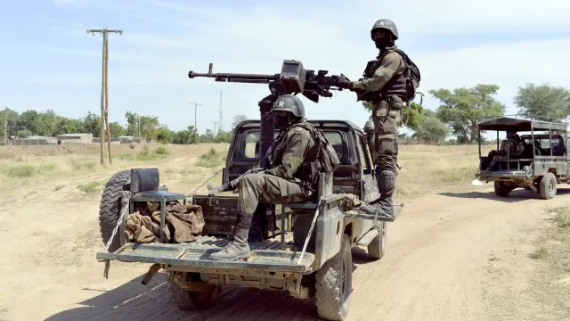 Sojojin Kamaru yayin farautar 'yan Boko Haram