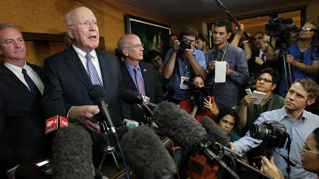 Congresistasde EEUU en Cuba 