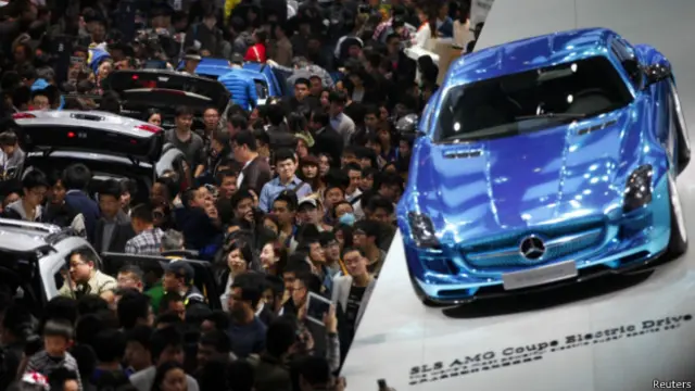 上海汽车展（资料照片）