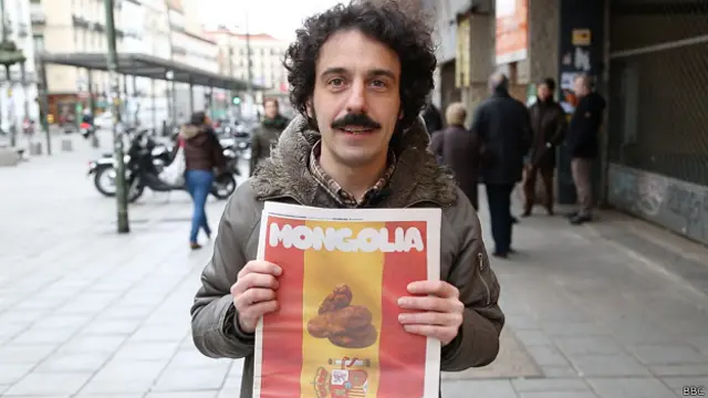 Dario Adanti, ilustrador de Mongolia