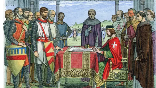 《大宪章》明文规定，王室（政府）必须承认并保护私有土地产权。