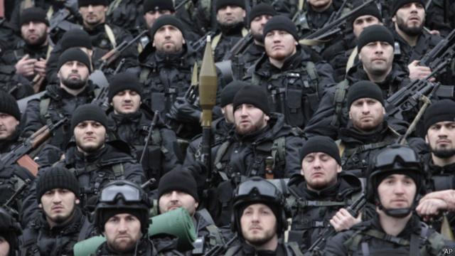 Чеченский спецназ. 28 декабря 2014 г.
