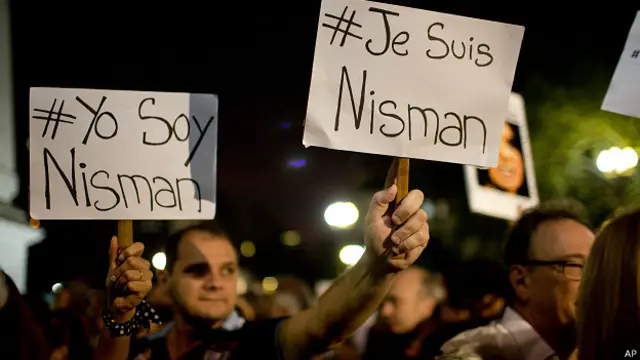 Marchas en Argentina tras la muerte de Nisman