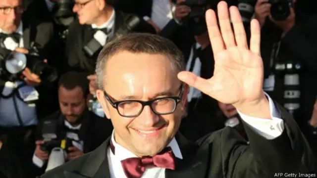 Режиссер Андрей Звягинцев на Каннском фестивале 2014
