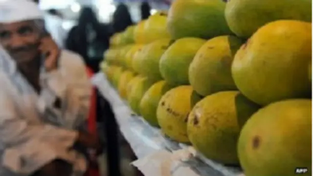 भारत के आम यूरोप में