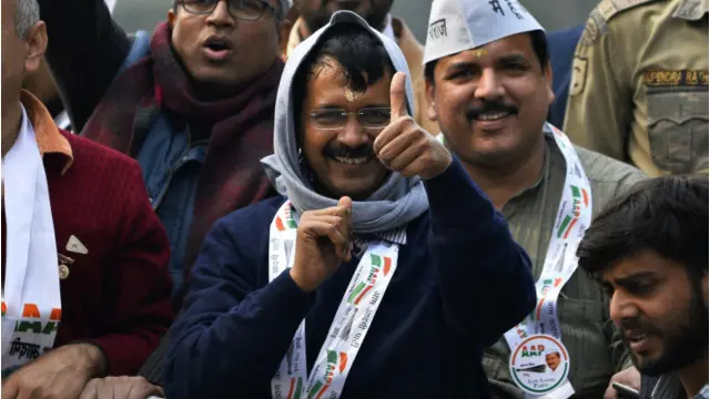 کیجریوال تقریباً دو ماہ تک دہلی کے وزیراعلیٰ کے عہدے پر فائز رہے تھے 