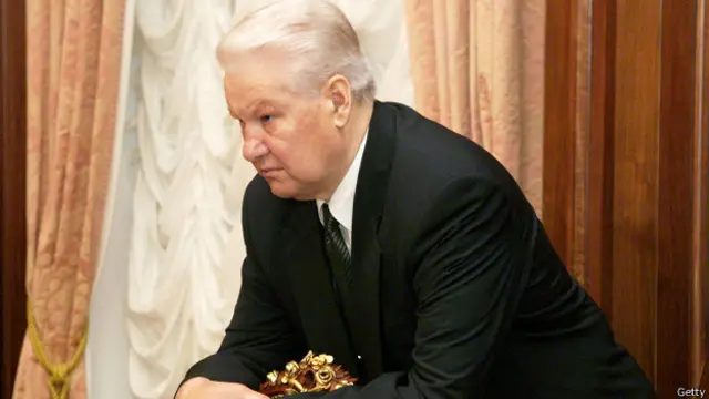 Президент России Борис Ельцин