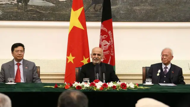 افغان صدر نے بھی نومبر 2014 میں چین کا دورہ کیا تھا
