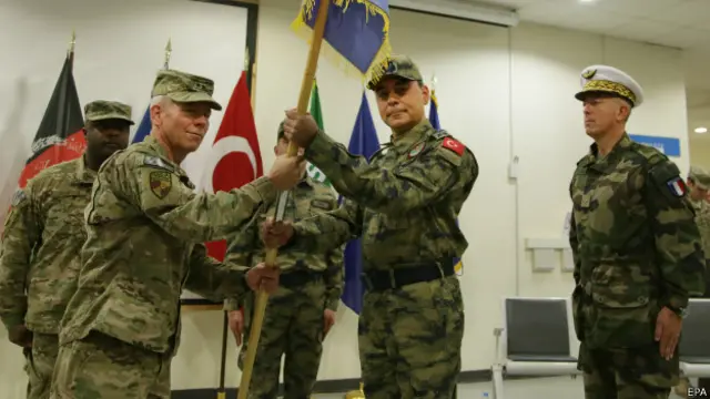 नाटो कमांडर, अफगान से विदेशी सेना की वापसी