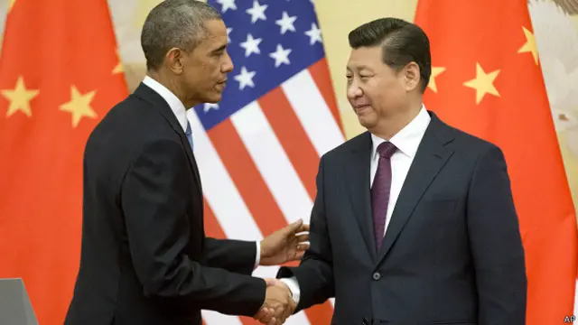 ओबामा शी जिनपिंग