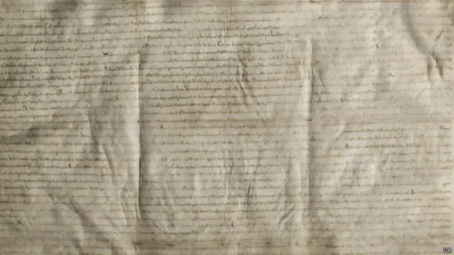 林肯大教堂的大宪章抄本