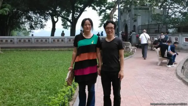 Bà Lưu nói đã không đi qua hải quan cả hai nước 