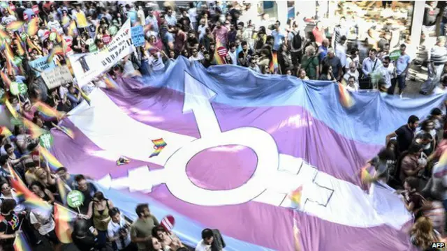 2014-cü ildə İstanbulda keçən Trans Pride yürüşü işçi haqlarının yaxşılaşdırılmasını tələb edən yüzlərlə iştirakçını cəlb edib.