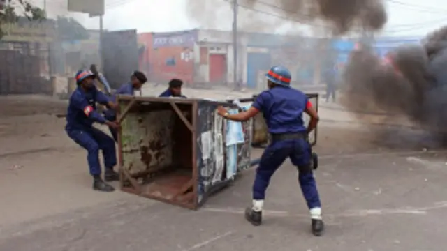 La police de RD Congo