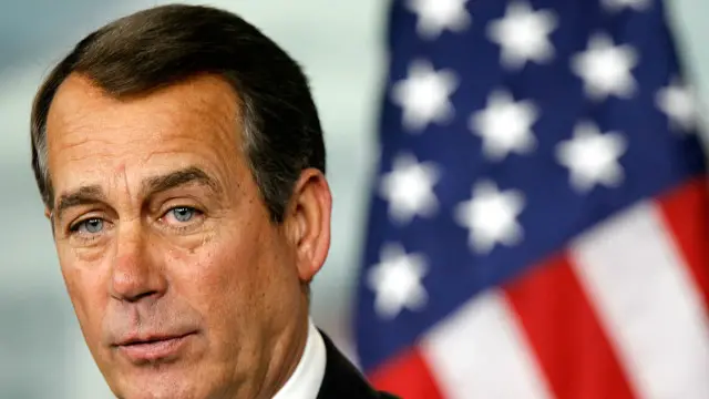 اتهم بينر أوباما بـ "العمل على التخفيف من خطر ميليشيات الجماعات الاسلامية والبرنامج النووي الإيراني في خطابه عن حالة الاتحاد".