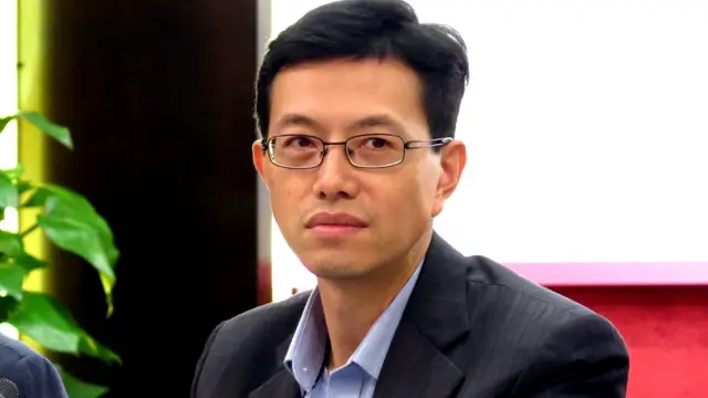 “反占中大联盟”发言人吴秋北(BBC中文网图片8/9/2014)