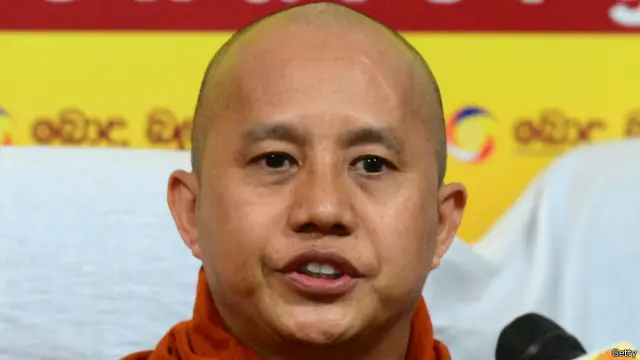 Biksu Ashin Wirathu adalah salah tokoh kelompok garis keras di Myanmar.