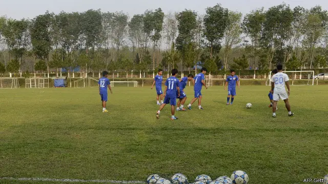 Một buổi tập của Hoàng Anh Gia Lai