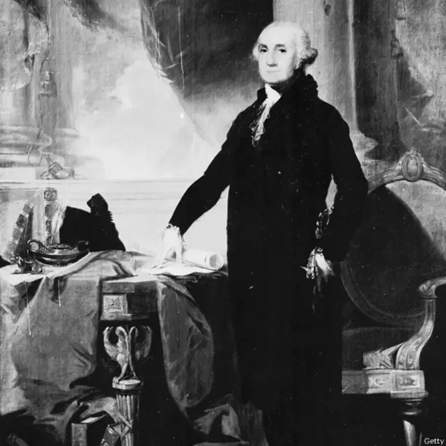 美国第一任总统乔治·华盛顿。
