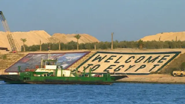 سویز کینال مصریوں کے لیے قوم فخر کا نشان ہے