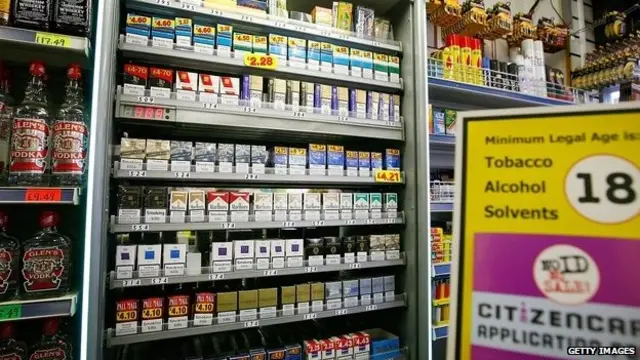 Табачный прилавок