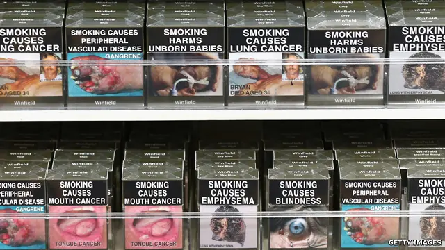 Так выглядят сигареты, продающиеся в Австралии