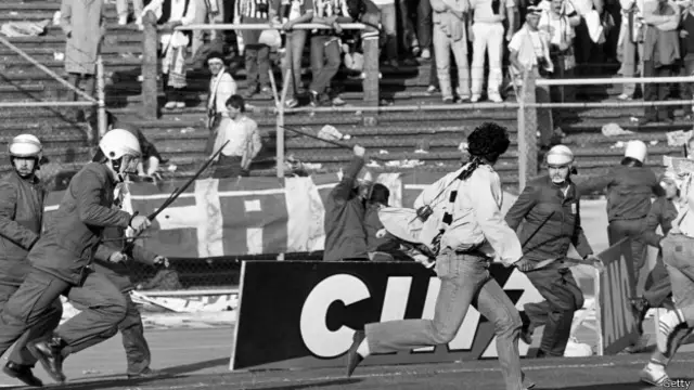 El desastre de Heysel, en 1985