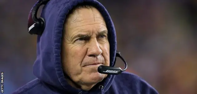 Bill Belichick ha ganado tres Súper Tazón al frente de los Patriots. 