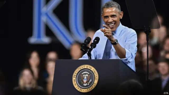 Tổng thống Obama đã chọn Đại học Kansass làm nơi thảo luận về các chủ đề nêu trong Diễn văn Liên bang của mình hồi cuối tháng Giêng 2015
