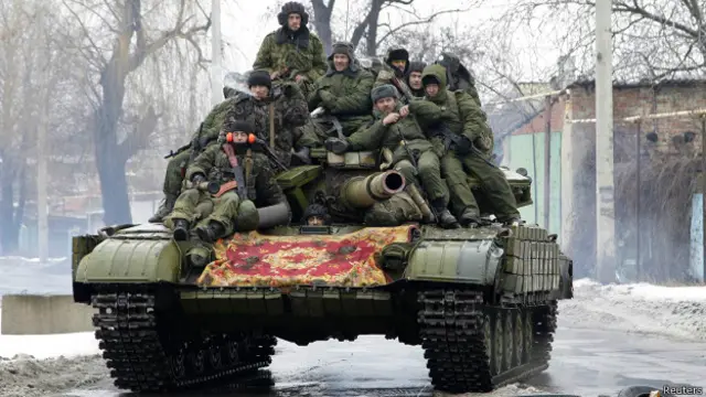 Бронемашина сепаратистов