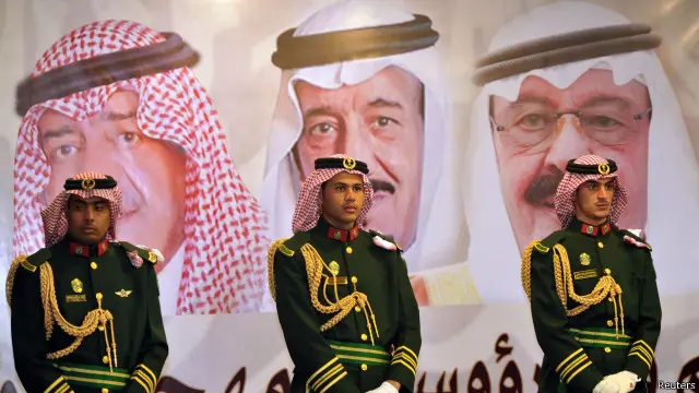 عبداللہ بن عبدالعزیز کو 38 برس کی عمر میں سعودی نیشنل گارڈ کا کماندار مقرر کیا گیا تھا