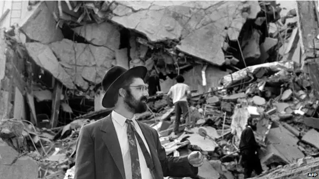 Взрыв в еврейском центре