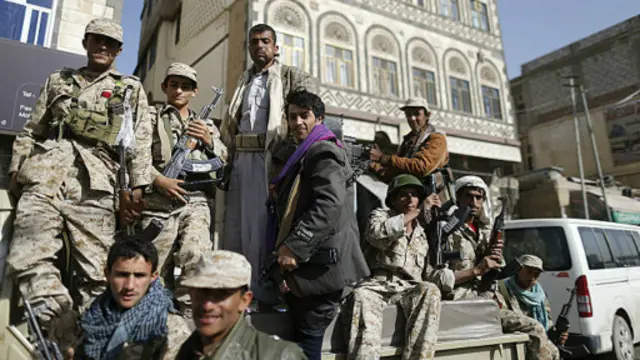 Pemberontak Houthi mampu menguasai Ibu Kota Sanaa dan menyandera staf kepresidenan.